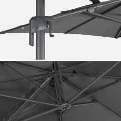 Rechteckiger Ampelschirm 2x3 m