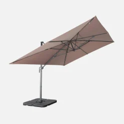 Rechteckiger Ampelschirm 3x4 m