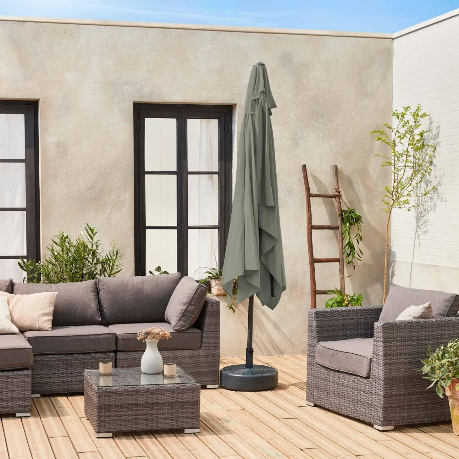 Rechteckiger Sonnenschirm 2x3m