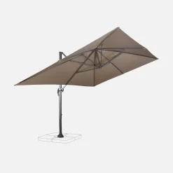 Rechteckiger Sonnenschirm 3x4 m