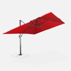 Rechteckiger Sonnenschirm 3x4 m