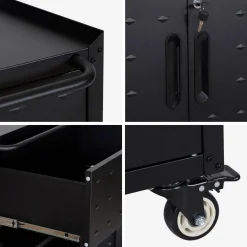 Rollenschrank für die Garage mit 2 Türen