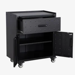 Rollenschrank mit 1 Schublade und 2 Türen