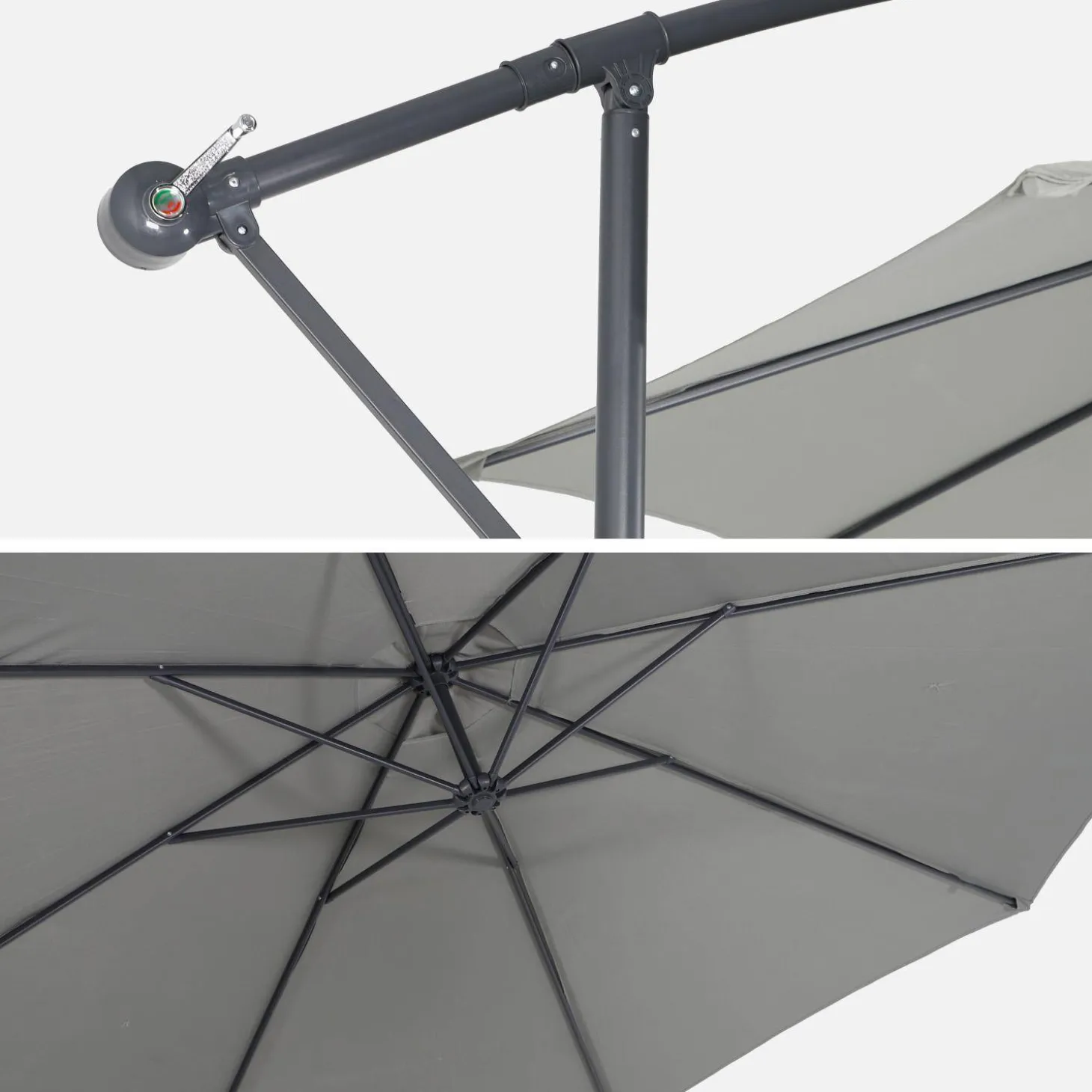Runder Ampelschirm Ø350cm