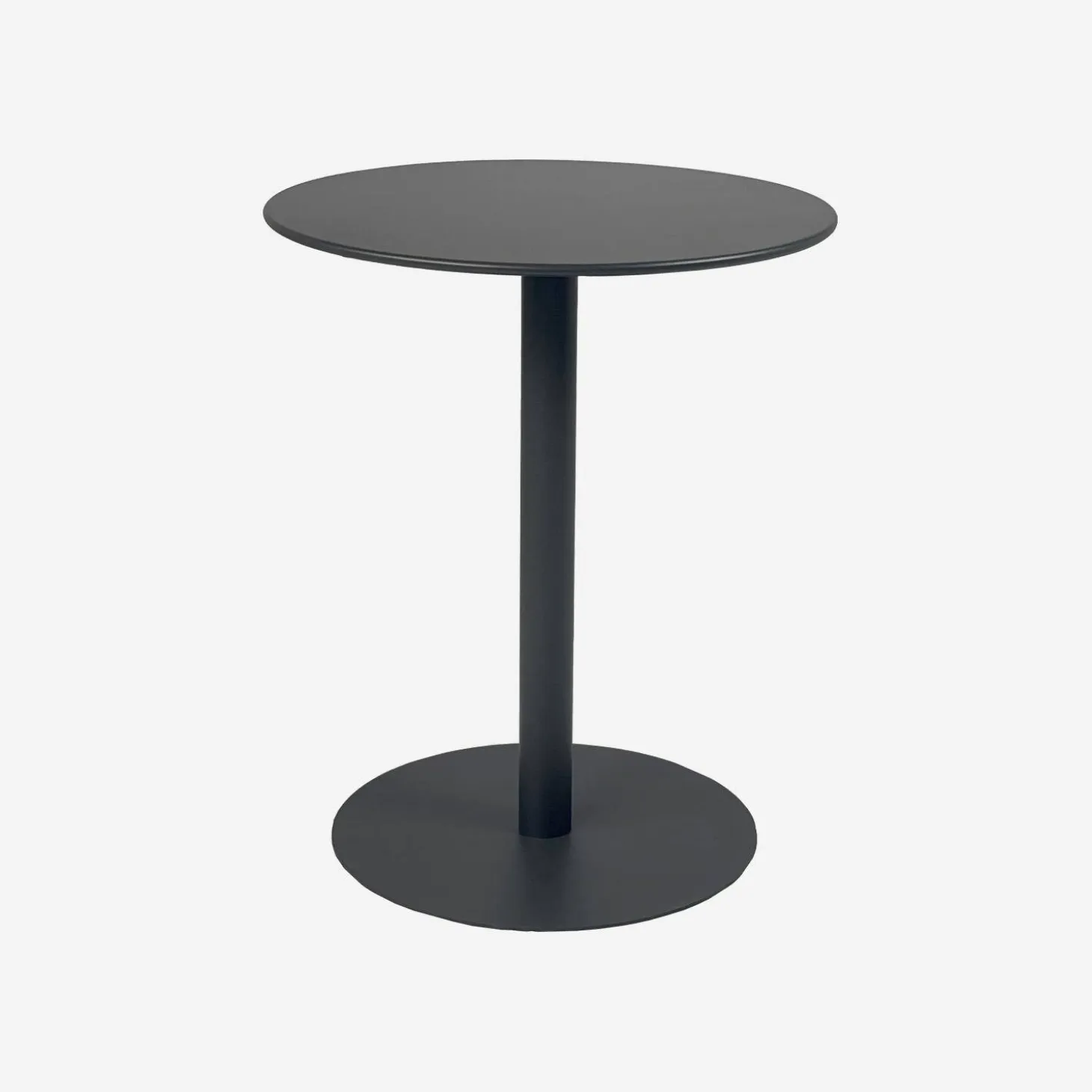 Runder Bistro-Gartentisch aus Stahl für 2 Personen