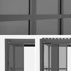 Schiebetür 4m für Pergola Triomphe 3x4m