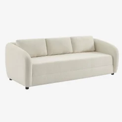 Schlafsofa 3 Plätze Chenille-Stoff