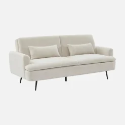 Schlafsofa 2-3 Sitzer mit Bouclé-Bezug