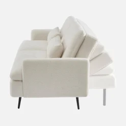 Schlafsofa 2-3 Sitzer mit Bouclé-Bezug