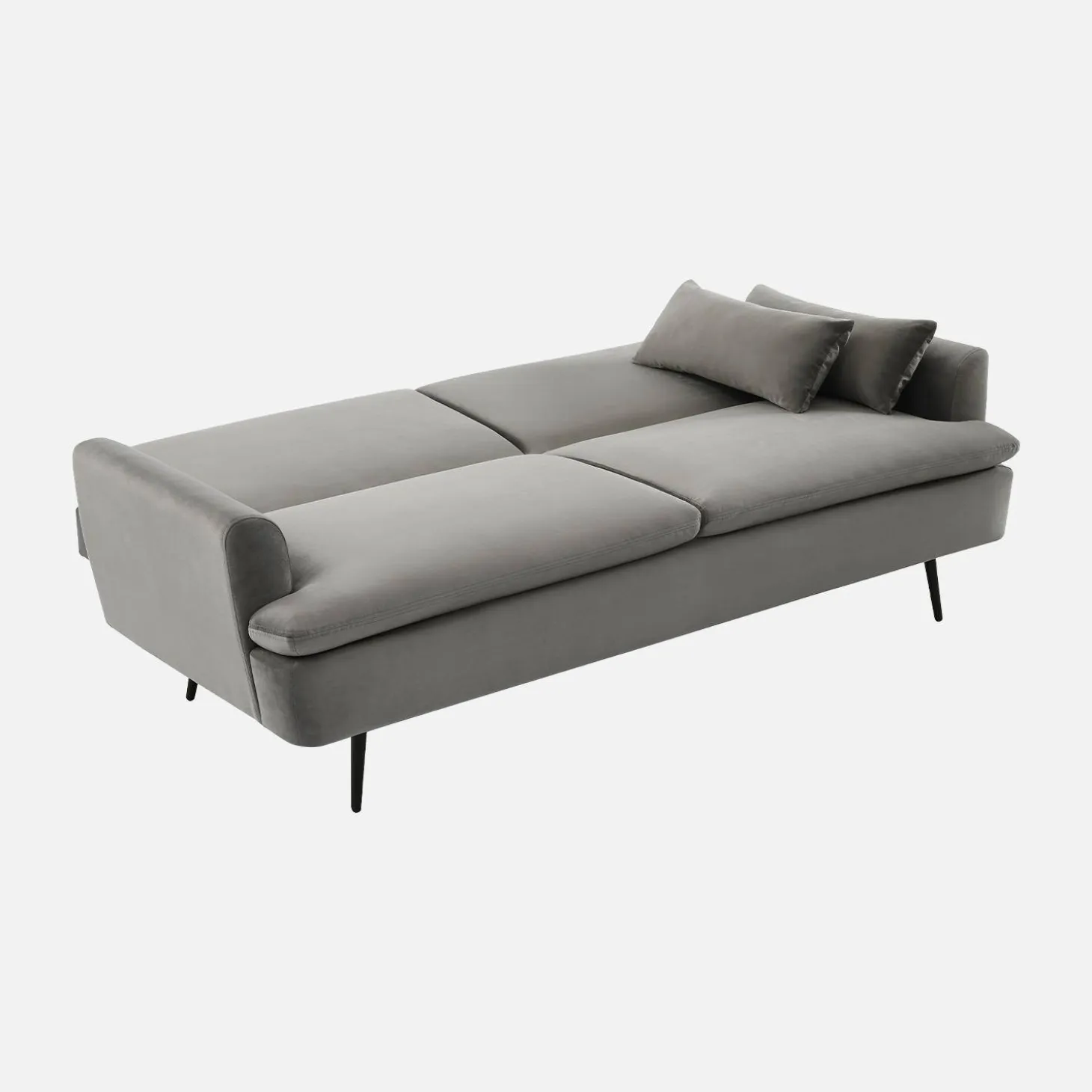 Schlafsofa 2-3-Sitzer mit Samtbezug