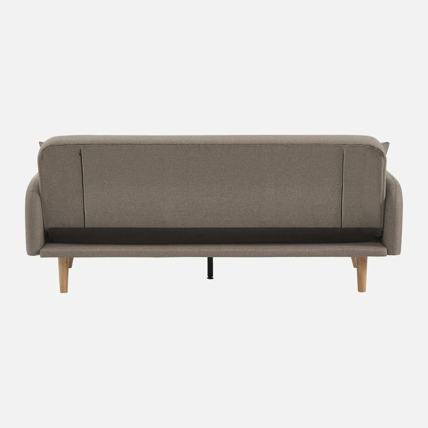 Schlafsofa 2-3 Sitzer, Stoffbezug, Füße aus Hevea-Holz