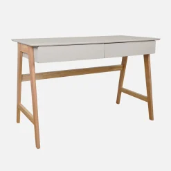 Schreibtisch Holzdekor 2 Schubladen