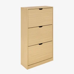 Schuhschrank Holzdekor 3 Schubladen