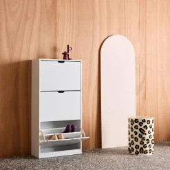 Schuhschrank Holzdekor 3 Schubladen