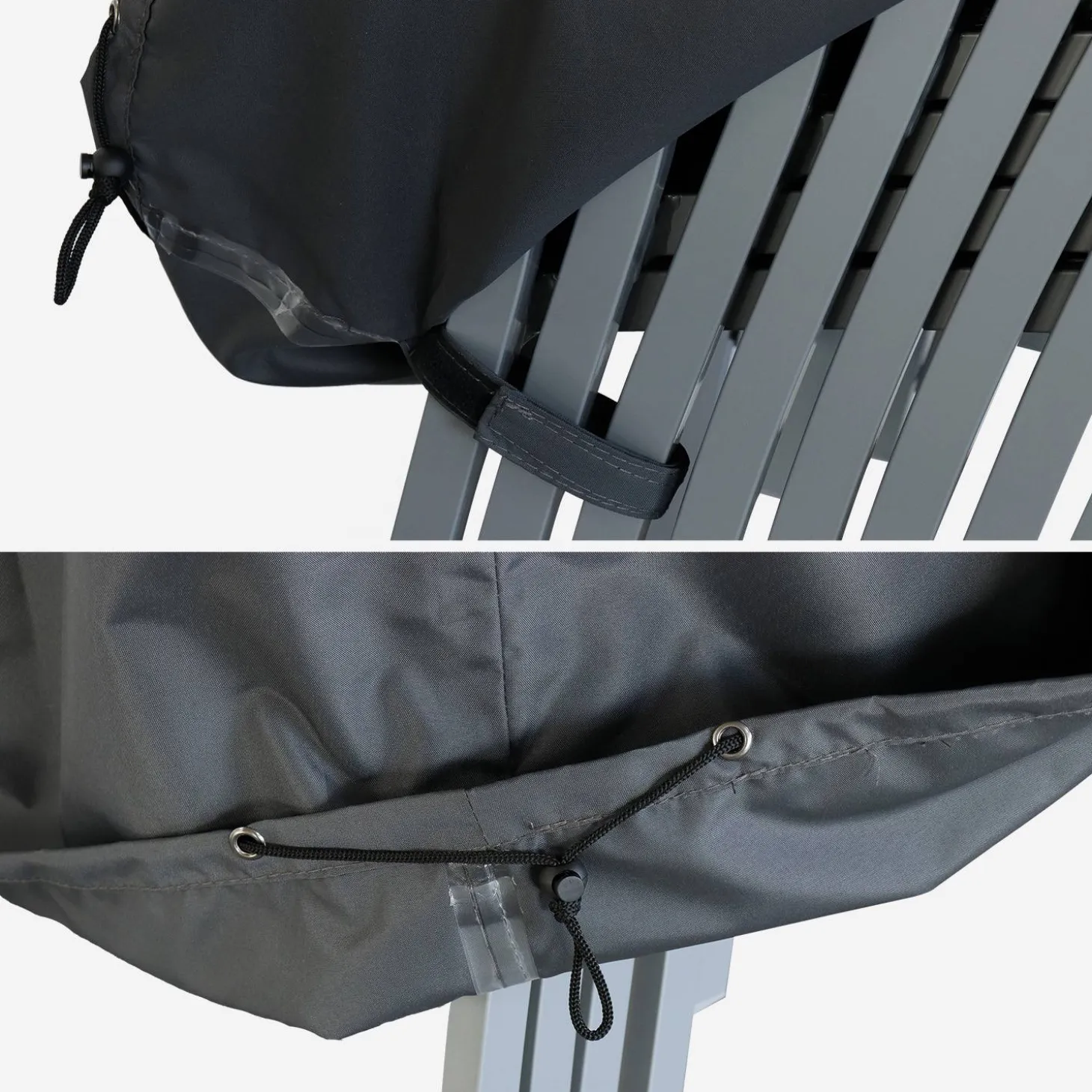 Schutzhülle für 8-er Set stapelbare Stühle/Sessel