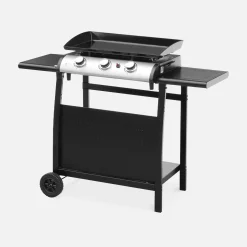 Servierwagen Plancha 3 Brenner