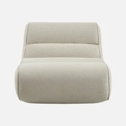 Sessel mit Chenille-Bezug 1-Sitzer