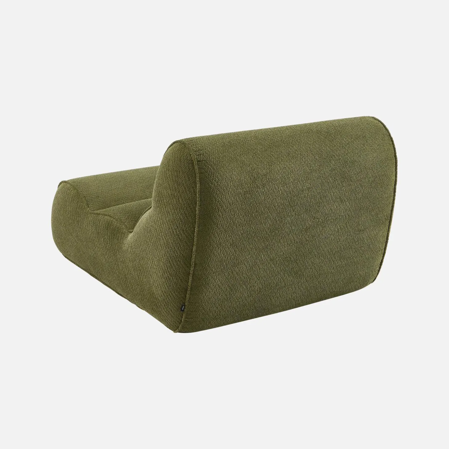Sessel mit Chenille-Bezug 1-Sitzer