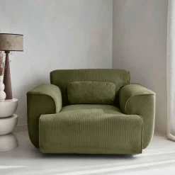 Sessel mit Cordbezug