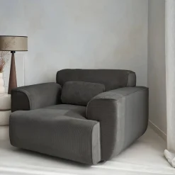 Sessel mit Cordbezug