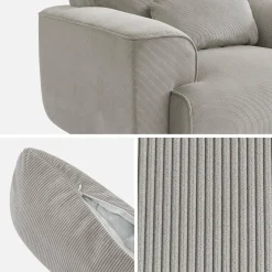 Sessel mit Cordbezug