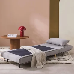 Sessel mit Holzgestell und Schlaffunktion für 1 Person