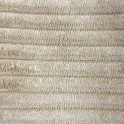 Sessel mit Schlaffunktion und breit geripptem Cordbezug