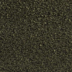 Sessel mit strukturiertem Bouclébezug + Hocker