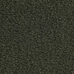 Sessel mit strukturiertem Bouclé-Bezug und Hocker
