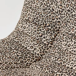 Sessel ohne Armlehne Bezug mit Leopardenmuster
