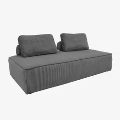 Sessel und 2-Sitzer Sofa mit Cordbezug