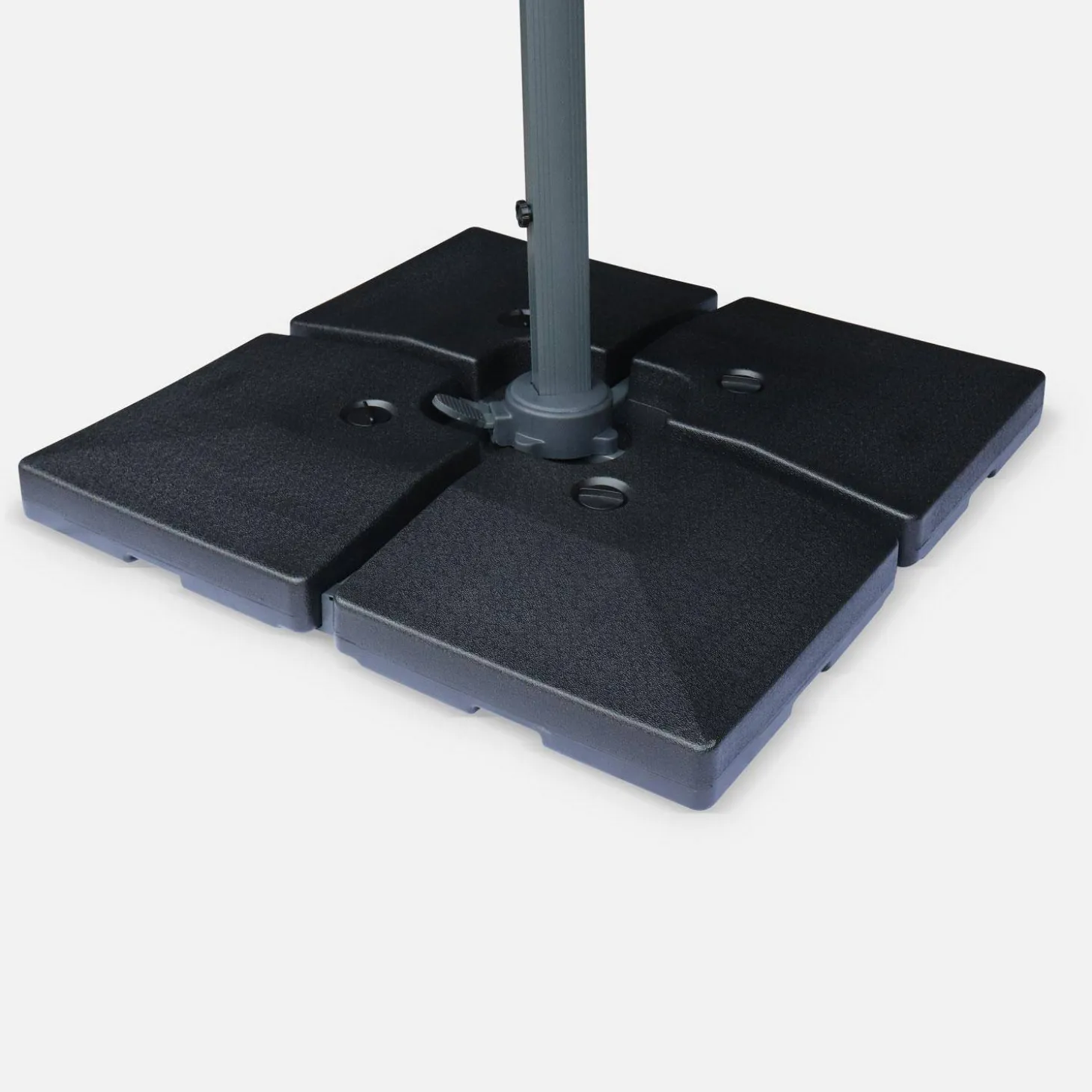 Set mit 4 quadratischen Platten 51,5x51,5 cm