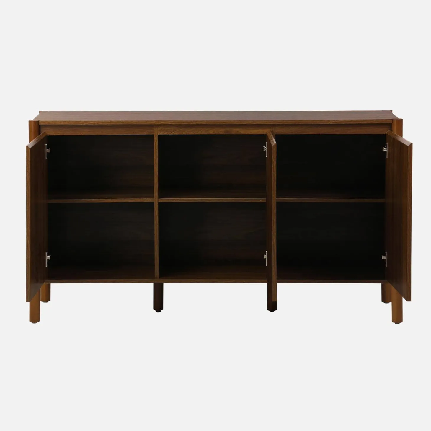 Sideboard Holzdekor 3 Türen 140 cm