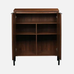 Sideboard im Vintage-Stil mit Nussbaumholzoptik