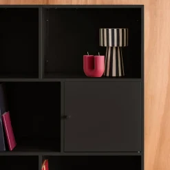 Sideboard, industrielles Aufbewahrungsmöbel aus Stahl mit 8 Stauräumen
