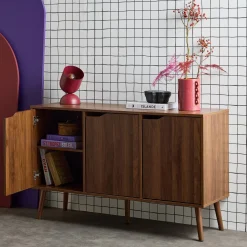 Sideboard 3 Türen und 3 Einlegeböden, 120 cm