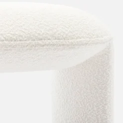 Sitzbank mit Bouclé-Bezug