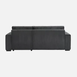 3-Sitzer-Ecksofa mit Cordbezug und beidseitig montierbarer Recamiere