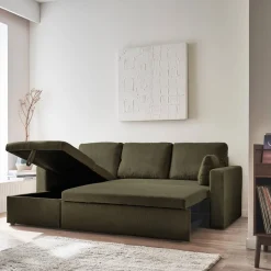 3-Sitzer Ecksofa mit Schlaffunktion
