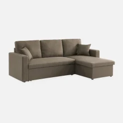 3-Sitzer Ecksofa mit Schlaffunktion
