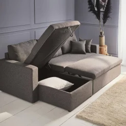 3-Sitzer Ecksofa mit Schlaffunktion