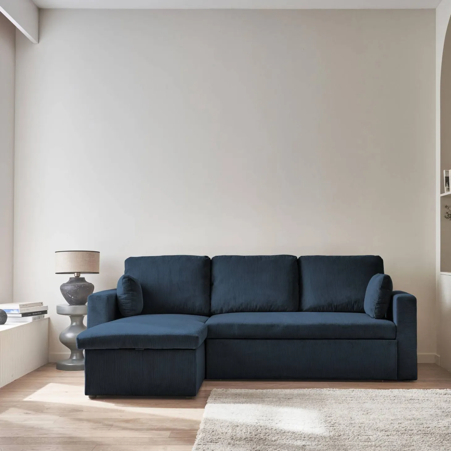 3-Sitzer Ecksofa mit Schlaffunktion