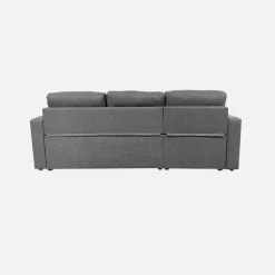 3-Sitzer-Ecksofa, mit Schlaffunktion, Recamiere beidseitig montierbar
