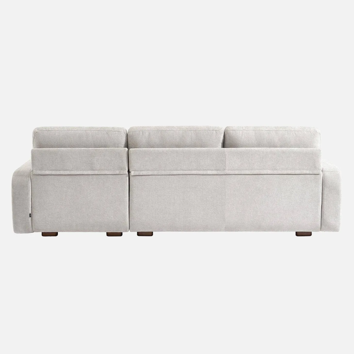 3-Sitzer Ecksofa Recamiere rechts mit Stoffbezug