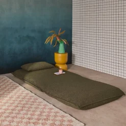 1-Sitzer Schlafsessel mit Bezug aus strukturiertem Bouclé
