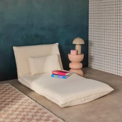 1-Sitzer Schlafsessel mit Bezug aus strukturiertem Bouclé