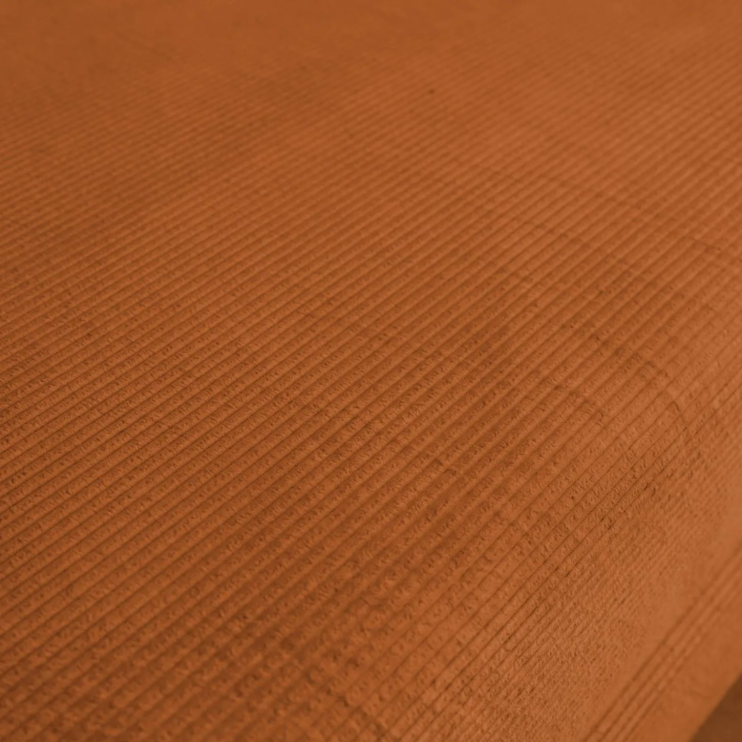 3-Sitzer-Schlafsofa im Vintage-Stil mit Cordbezug und verchromtem Außengestell