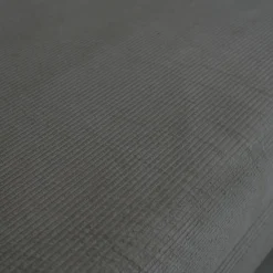 3-Sitzer-Schlafsofa im Vintage-Stil mit Cordbezug und verchromtem Außengestell