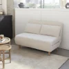2-Sitzer Schlafsofa mit Bouclé-Bezug