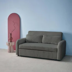 2-Sitzer Schlafsofa mit Cordbezug